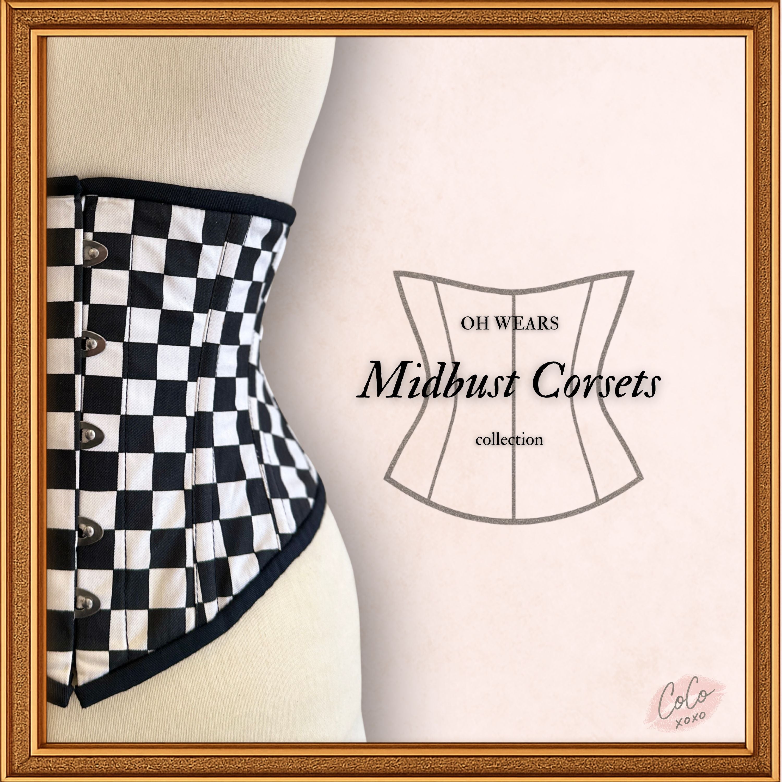 Midbust/Waspie Corsets