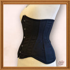 Black Underbust Cotton Corset