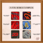 Orange Wool and Genuine Cream Leather Sleeves Varsity Jacket