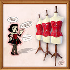 Overbust Shiny Red PVC Buckle Outwear Fashion Corset