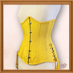 Yellow Underbust Cotton Corset