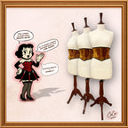 Women Cozy Brown Underbust Velvet Corset