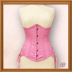 Pink Underbust Cotton Corset