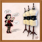 Gothic Black Shiny PVC Underbust Latex Corset