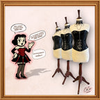 Overbust Black PVC Buckle Zip Up Outwear Fashion Corset