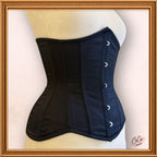 Black Underbust Cotton Corset