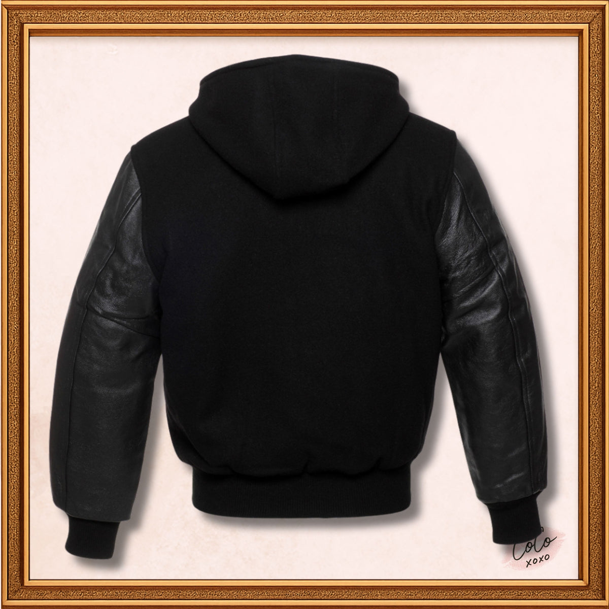 Chaqueta universitaria con capucha personalizada