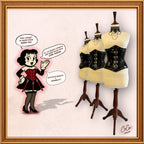 Gothic Black Buckle Underbust PVC Corset with Studs