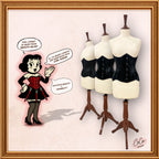 Classy Black Underbust Velvet Corset