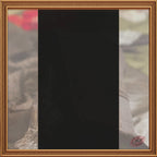 College-Jacke aus schwarzer Wolle und echten roten Lederärmeln 